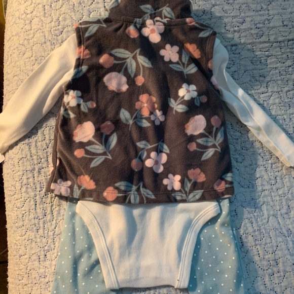 NWT girls 6M Carters 3 piece outfit fall/autumn - Picture 6 of 6